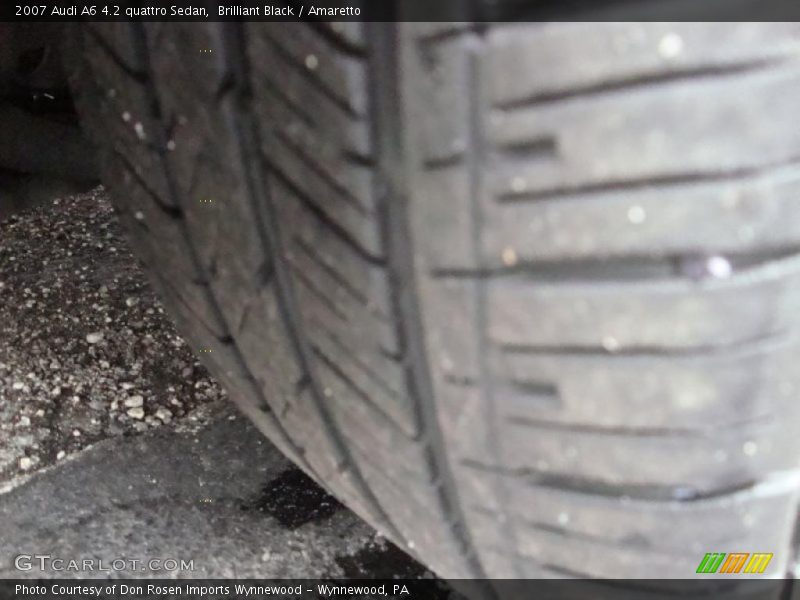 Brilliant Black / Amaretto 2007 Audi A6 4.2 quattro Sedan