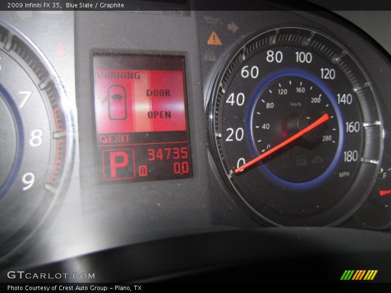 Blue Slate / Graphite 2009 Infiniti FX 35