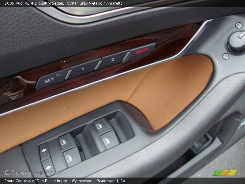 Oyster Gray Metallic / Amaretto 2005 Audi A6 4.2 quattro Sedan