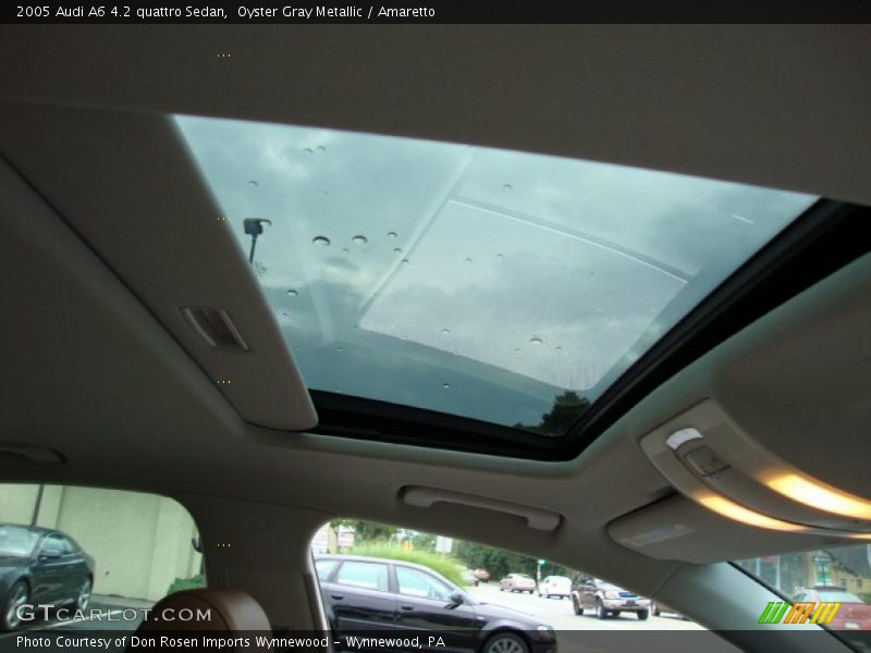 Oyster Gray Metallic / Amaretto 2005 Audi A6 4.2 quattro Sedan