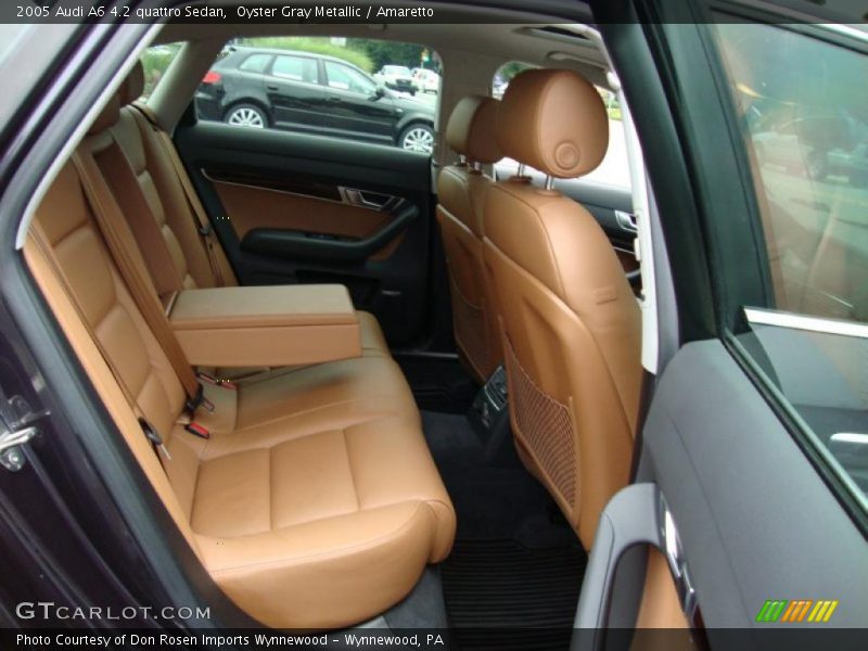 Oyster Gray Metallic / Amaretto 2005 Audi A6 4.2 quattro Sedan