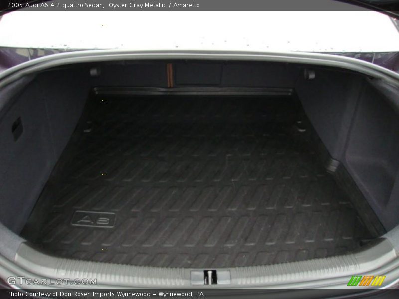 Oyster Gray Metallic / Amaretto 2005 Audi A6 4.2 quattro Sedan