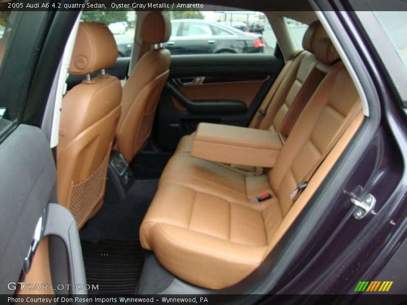 Oyster Gray Metallic / Amaretto 2005 Audi A6 4.2 quattro Sedan