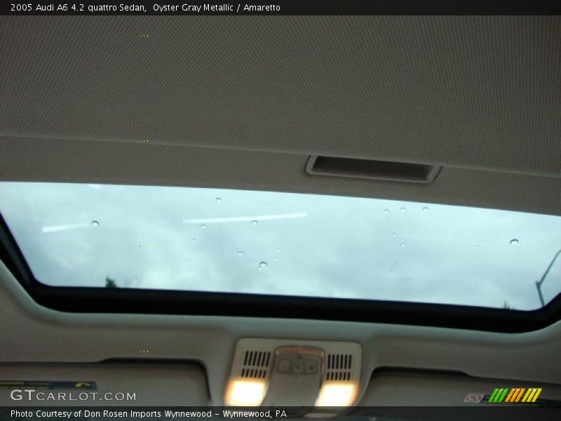 Oyster Gray Metallic / Amaretto 2005 Audi A6 4.2 quattro Sedan