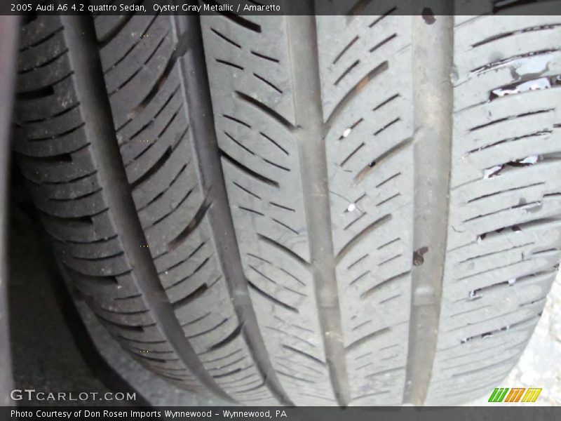 Oyster Gray Metallic / Amaretto 2005 Audi A6 4.2 quattro Sedan