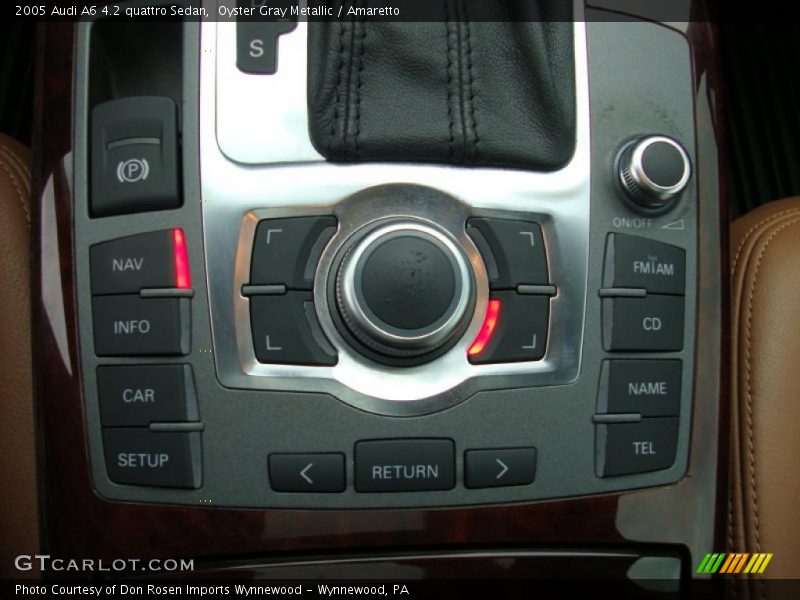 Oyster Gray Metallic / Amaretto 2005 Audi A6 4.2 quattro Sedan