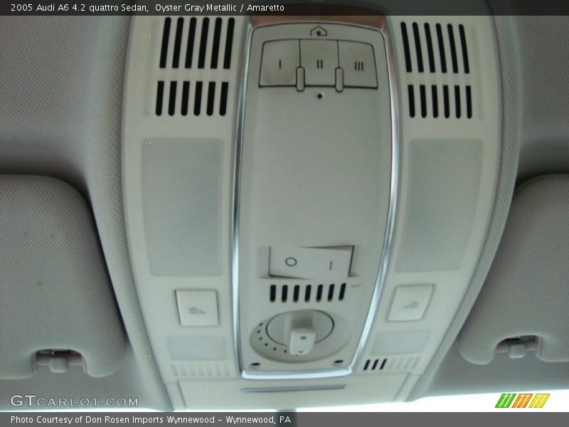 Oyster Gray Metallic / Amaretto 2005 Audi A6 4.2 quattro Sedan