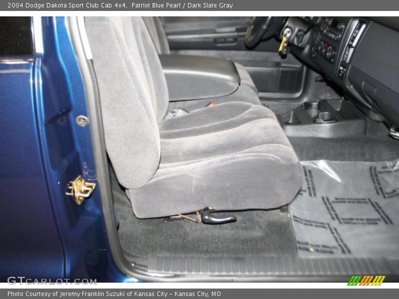 Patriot Blue Pearl / Dark Slate Gray 2004 Dodge Dakota Sport Club Cab 4x4