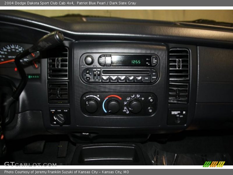 Patriot Blue Pearl / Dark Slate Gray 2004 Dodge Dakota Sport Club Cab 4x4