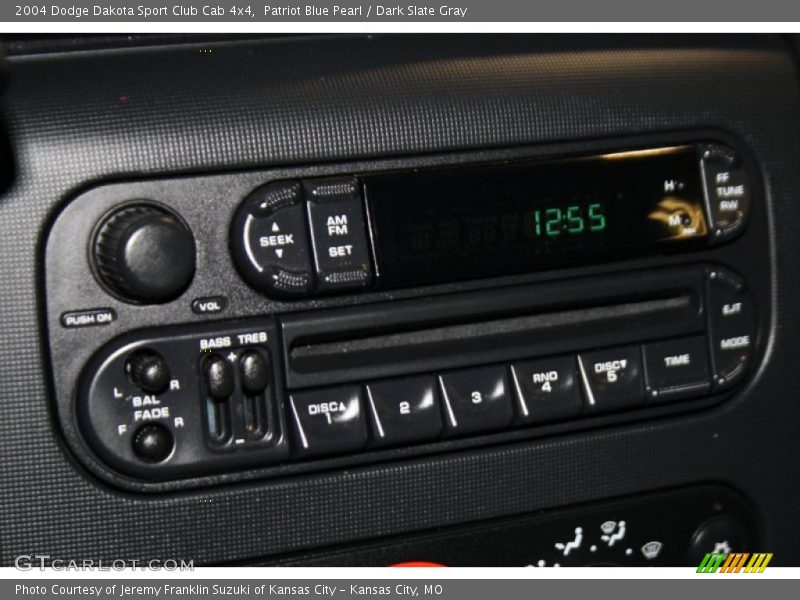 Patriot Blue Pearl / Dark Slate Gray 2004 Dodge Dakota Sport Club Cab 4x4