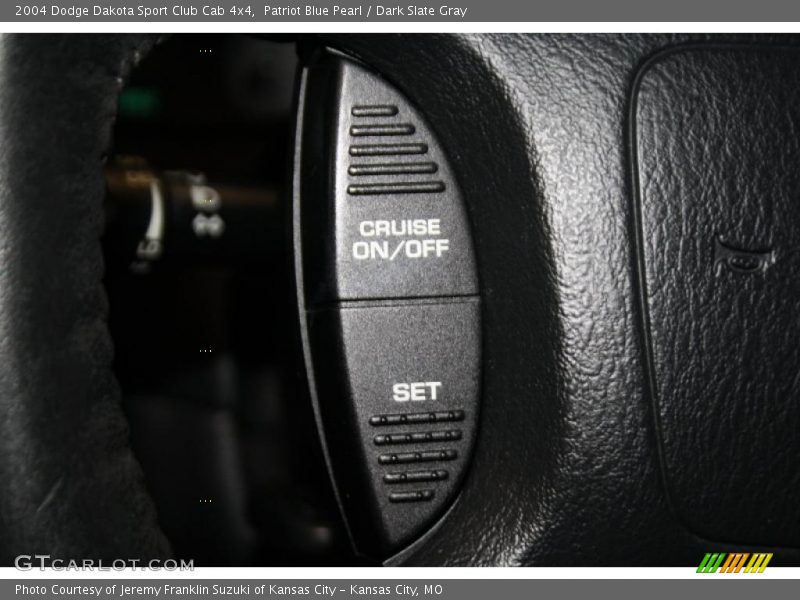 Patriot Blue Pearl / Dark Slate Gray 2004 Dodge Dakota Sport Club Cab 4x4