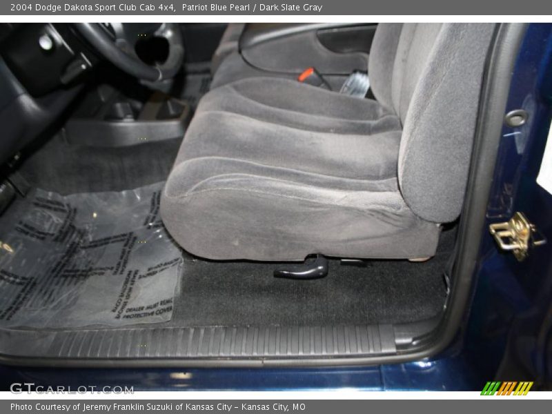 Patriot Blue Pearl / Dark Slate Gray 2004 Dodge Dakota Sport Club Cab 4x4