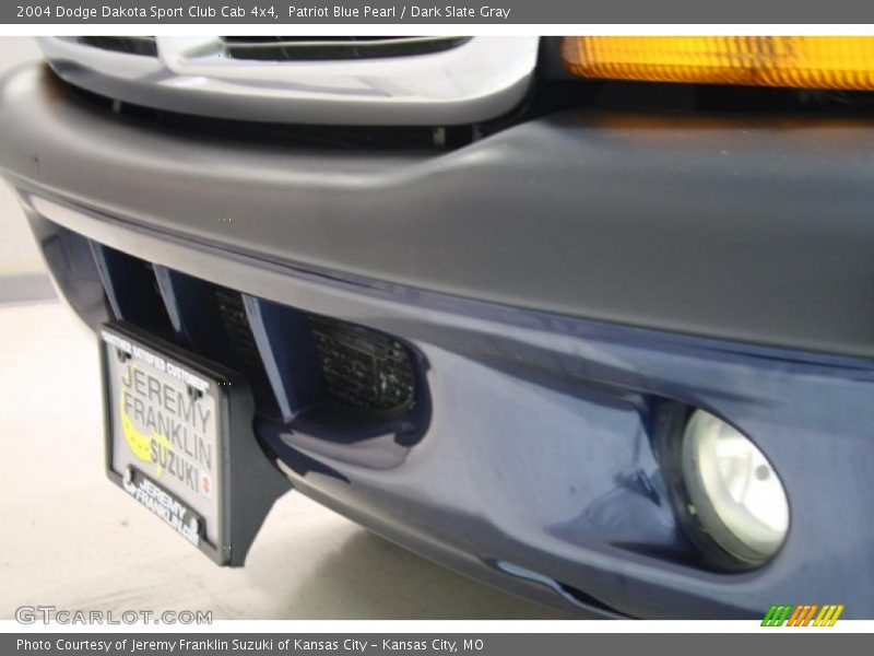Patriot Blue Pearl / Dark Slate Gray 2004 Dodge Dakota Sport Club Cab 4x4