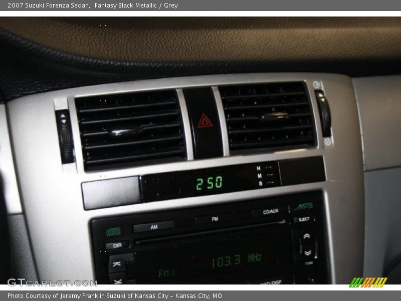 Fantasy Black Metallic / Grey 2007 Suzuki Forenza Sedan