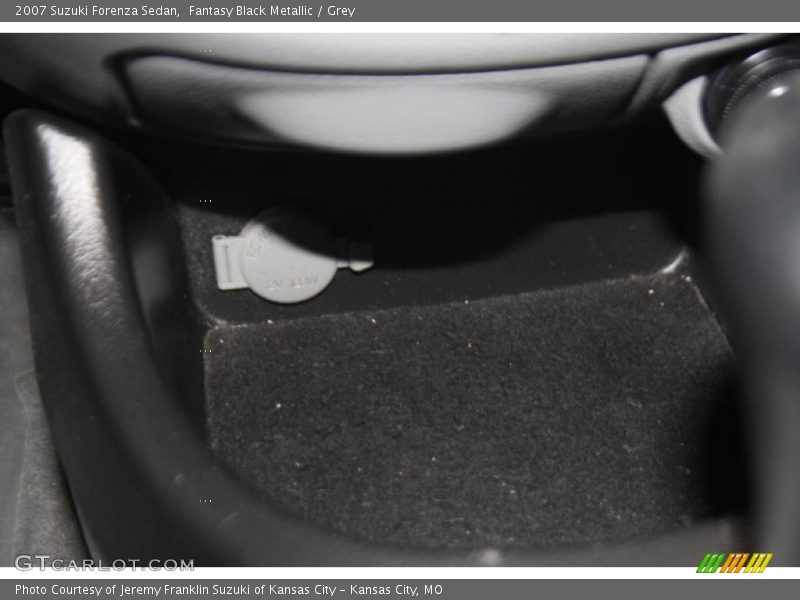 Fantasy Black Metallic / Grey 2007 Suzuki Forenza Sedan