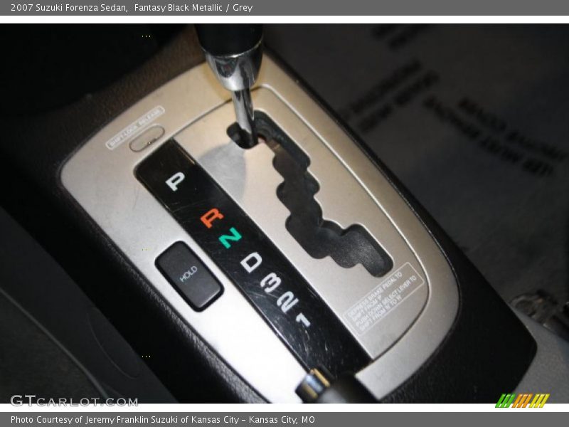 Fantasy Black Metallic / Grey 2007 Suzuki Forenza Sedan