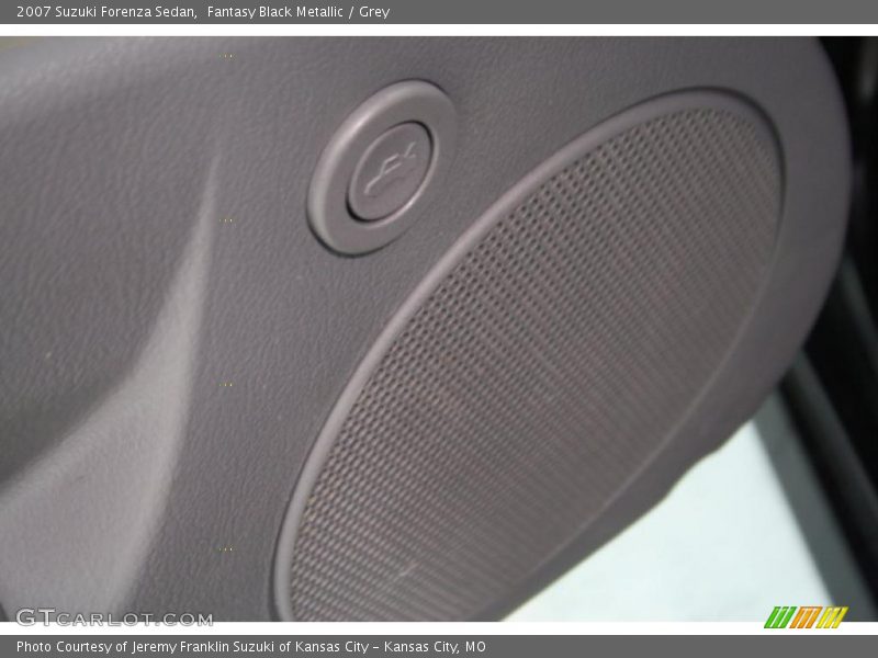 Fantasy Black Metallic / Grey 2007 Suzuki Forenza Sedan