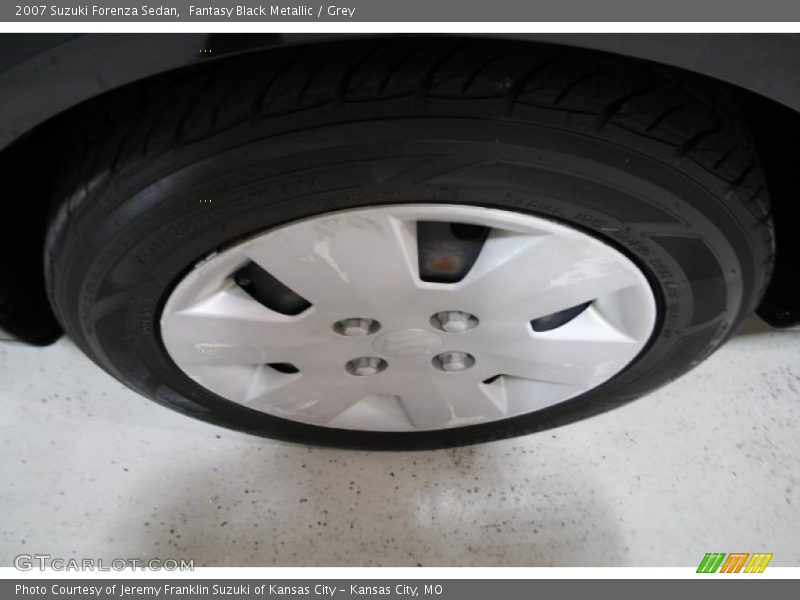 Fantasy Black Metallic / Grey 2007 Suzuki Forenza Sedan