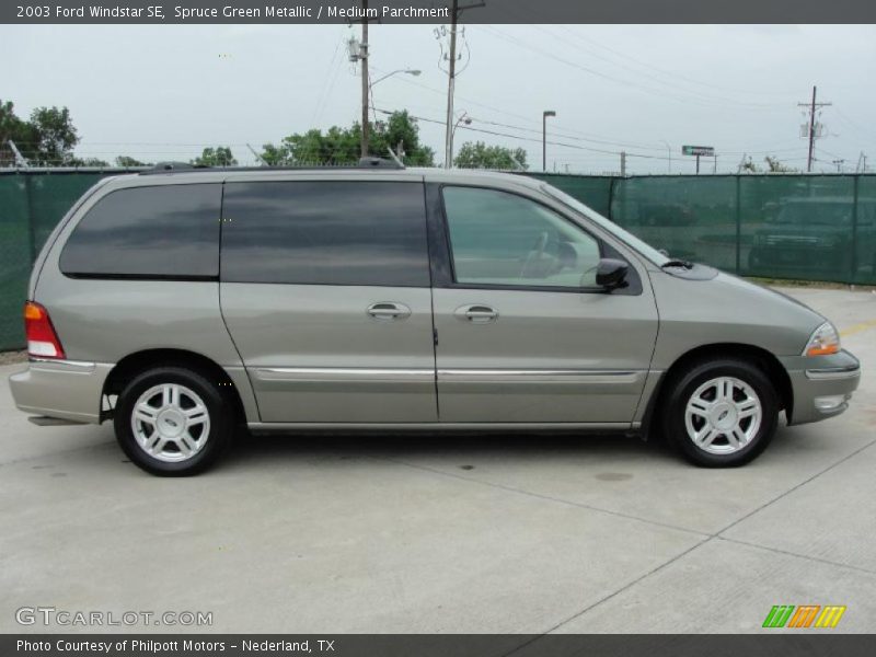 Spruce Green Metallic / Medium Parchment 2003 Ford Windstar SE