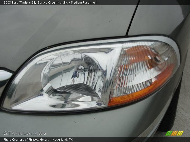 Spruce Green Metallic / Medium Parchment 2003 Ford Windstar SE