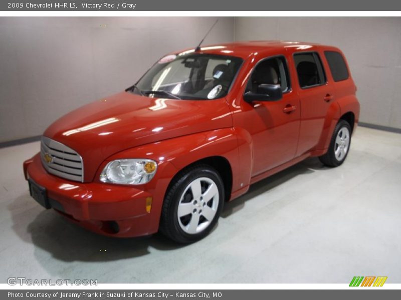 Victory Red / Gray 2009 Chevrolet HHR LS