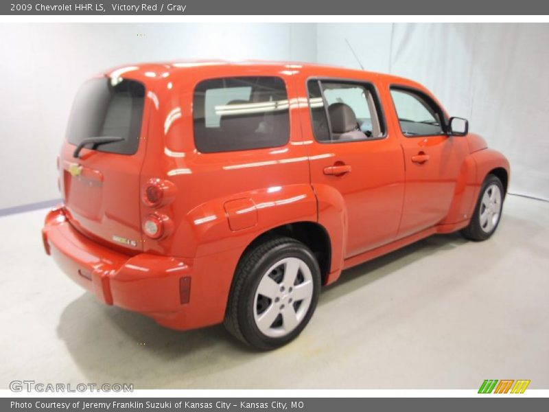 Victory Red / Gray 2009 Chevrolet HHR LS