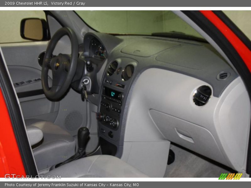Victory Red / Gray 2009 Chevrolet HHR LS
