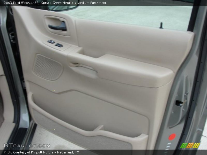 Spruce Green Metallic / Medium Parchment 2003 Ford Windstar SE