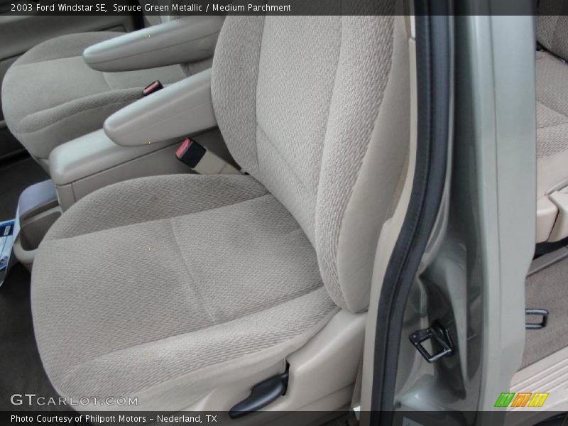 Spruce Green Metallic / Medium Parchment 2003 Ford Windstar SE