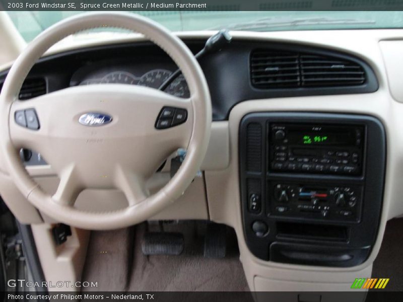 Spruce Green Metallic / Medium Parchment 2003 Ford Windstar SE