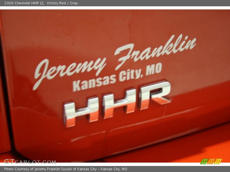 Victory Red / Gray 2009 Chevrolet HHR LS