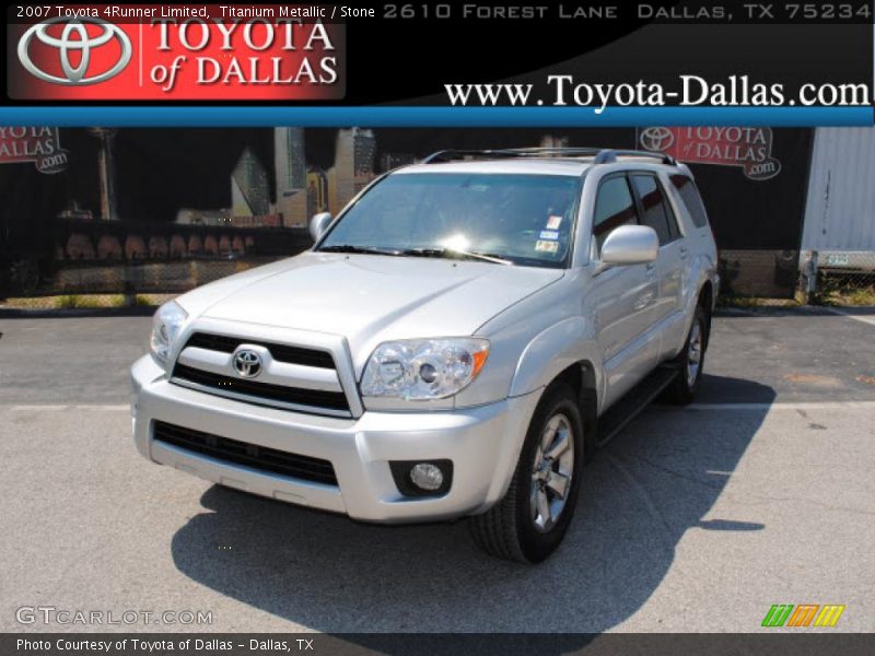 Titanium Metallic / Stone 2007 Toyota 4Runner Limited