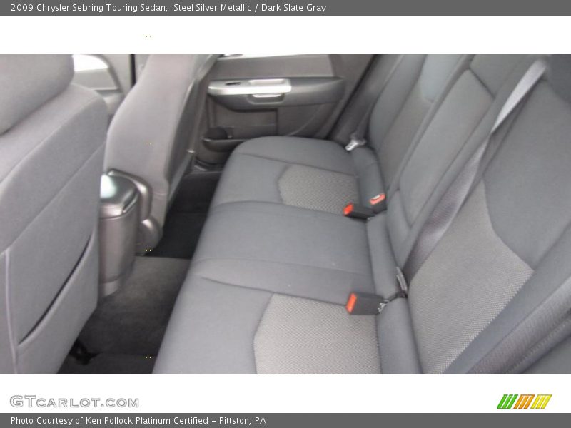 Steel Silver Metallic / Dark Slate Gray 2009 Chrysler Sebring Touring Sedan