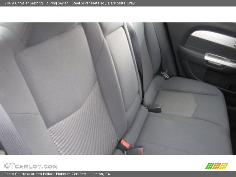 Steel Silver Metallic / Dark Slate Gray 2009 Chrysler Sebring Touring Sedan