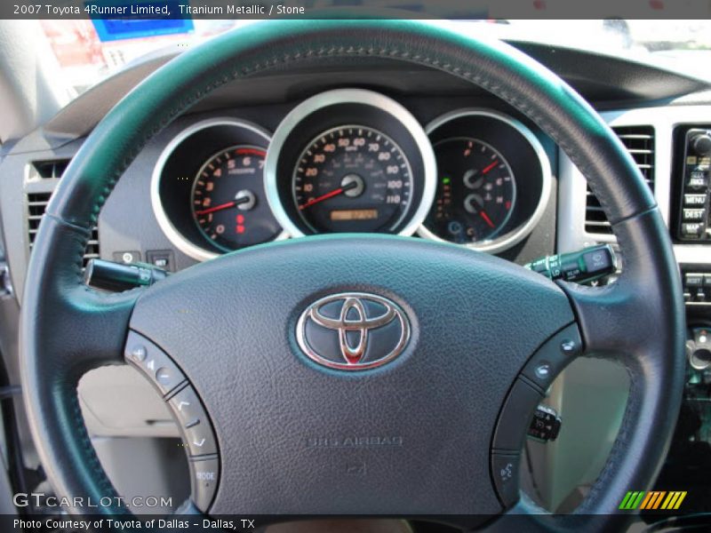 Titanium Metallic / Stone 2007 Toyota 4Runner Limited