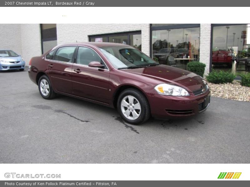 Bordeaux Red / Gray 2007 Chevrolet Impala LT