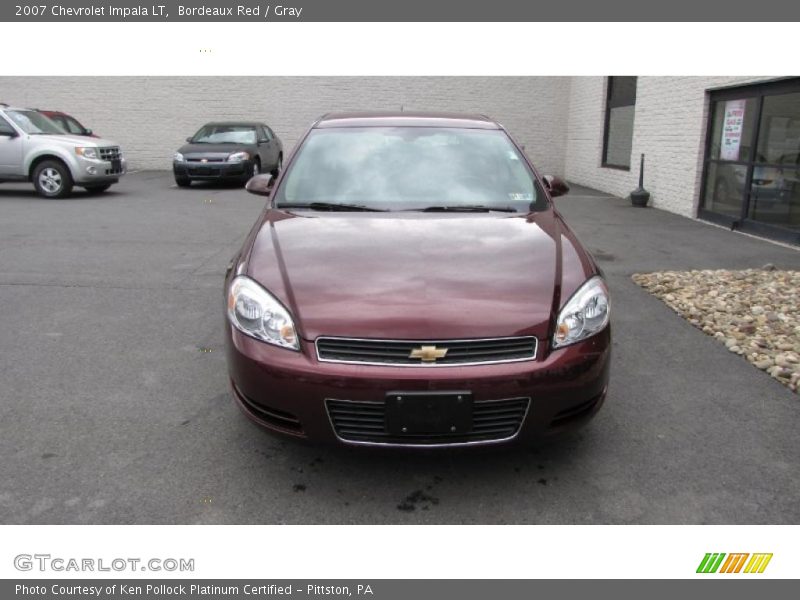 Bordeaux Red / Gray 2007 Chevrolet Impala LT