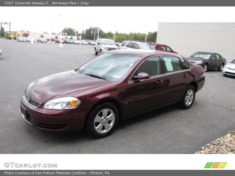 Bordeaux Red / Gray 2007 Chevrolet Impala LT