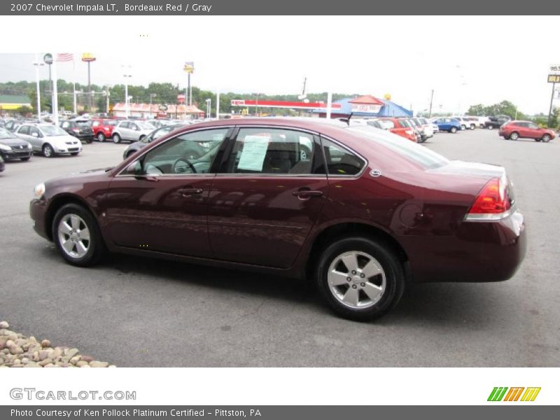Bordeaux Red / Gray 2007 Chevrolet Impala LT