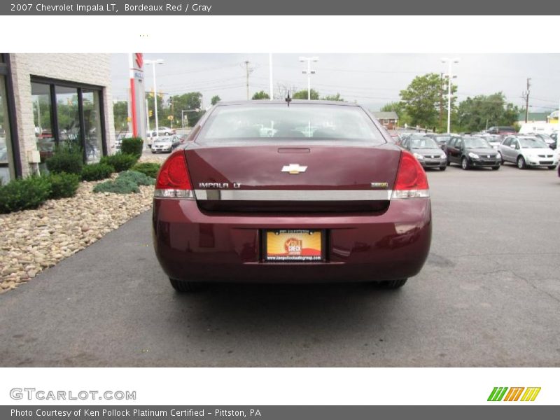 Bordeaux Red / Gray 2007 Chevrolet Impala LT