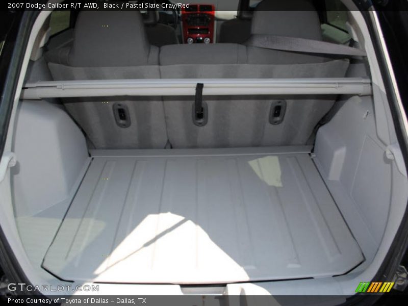 Black / Pastel Slate Gray/Red 2007 Dodge Caliber R/T AWD