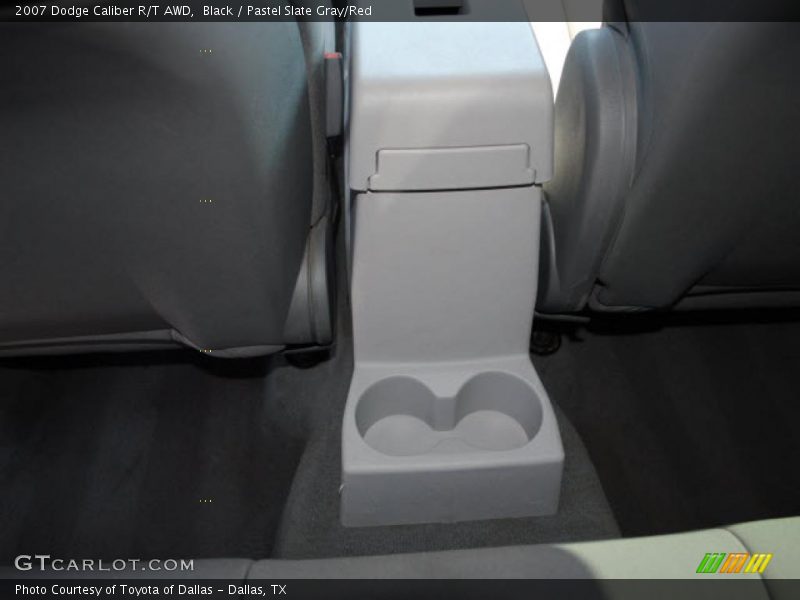 Black / Pastel Slate Gray/Red 2007 Dodge Caliber R/T AWD