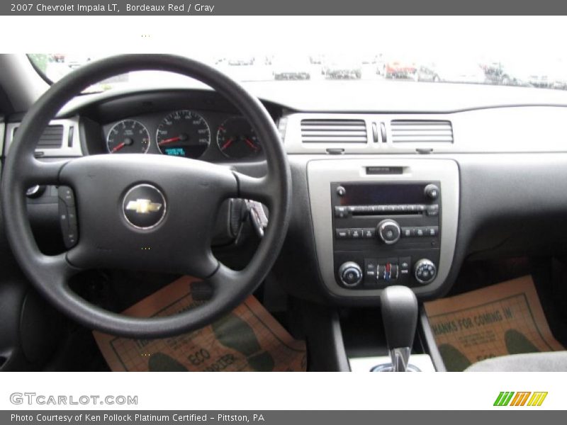 Bordeaux Red / Gray 2007 Chevrolet Impala LT