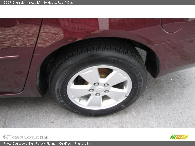 Bordeaux Red / Gray 2007 Chevrolet Impala LT