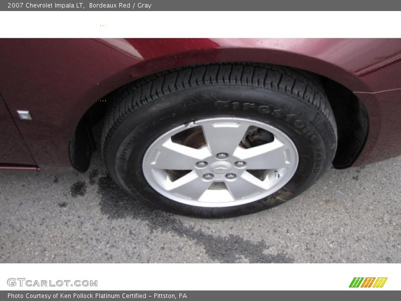 Bordeaux Red / Gray 2007 Chevrolet Impala LT