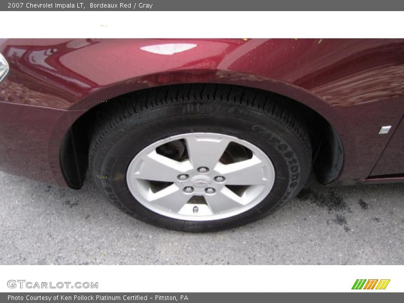 Bordeaux Red / Gray 2007 Chevrolet Impala LT