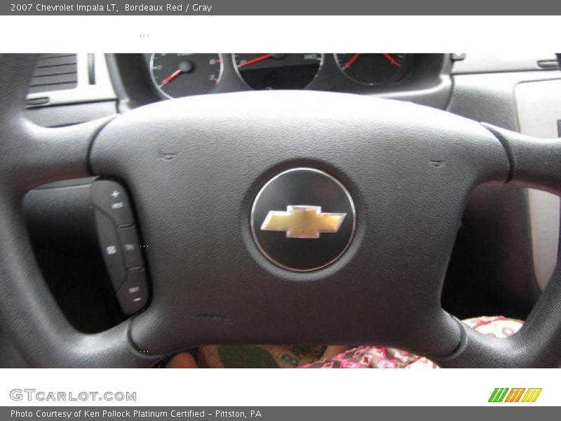 Bordeaux Red / Gray 2007 Chevrolet Impala LT
