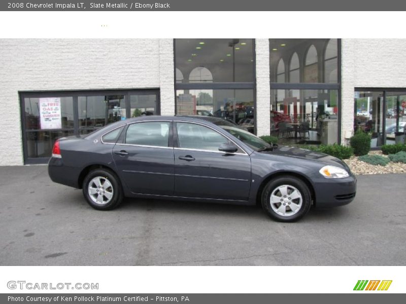 Slate Metallic / Ebony Black 2008 Chevrolet Impala LT
