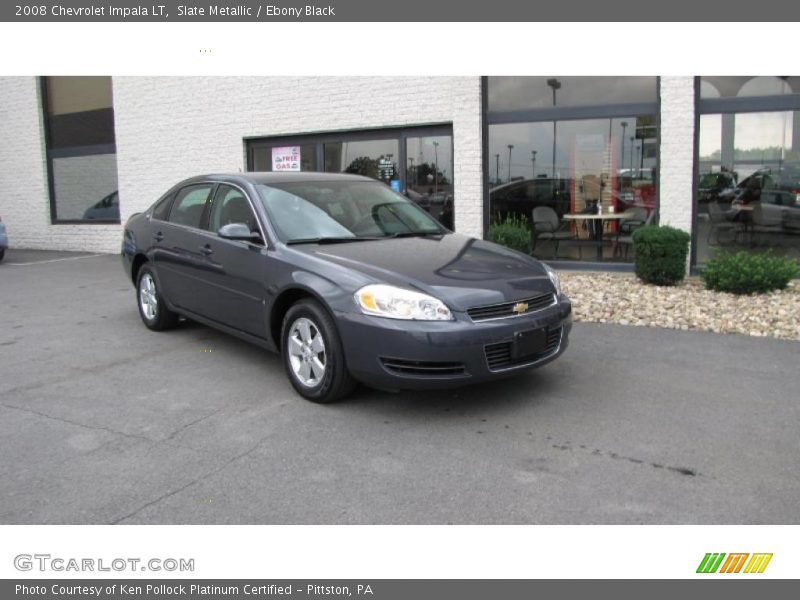Slate Metallic / Ebony Black 2008 Chevrolet Impala LT