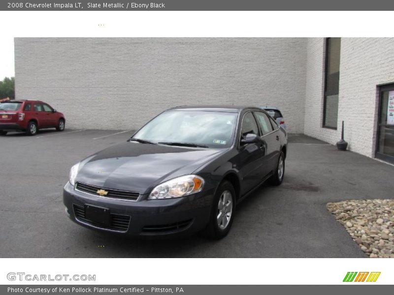 Slate Metallic / Ebony Black 2008 Chevrolet Impala LT